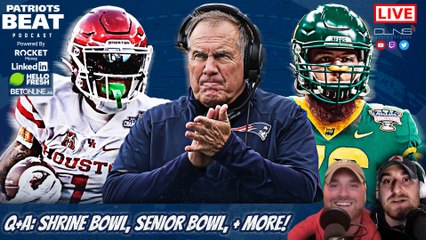 ***Q&A: Shrine Bowl, Senior Bowl, + More Patriots Talk | Patriots Beat