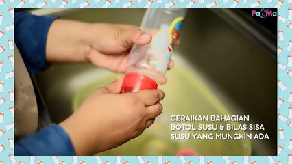 2 MINIT PA&MA CARA CUCI & STERIL PERALATAN PENYUSUAN