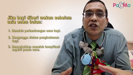 3 MINIT PA&MA MAKANAN PERTAMA BAYI