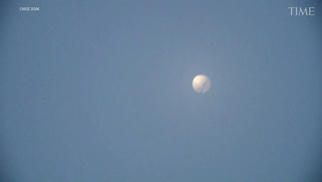 Suspected Chinese Spy Balloon Lingers Over Montana Sky