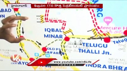 All Arrangements Set For E   Racing  _ Official Release Route Map _ Hyderabad _ V6 News (1)