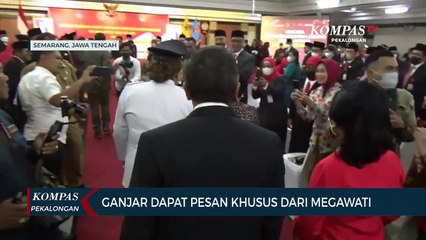 Ganjar Dapat Pesan Khusus dari Megawati