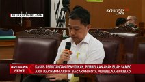 Tahan Tangis, Arif Rachman Minta Maaf ke Polri dan Masyarakat Indonesia Terkait Kasus Yosua!