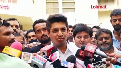 विजयानंतर कार्यकर्त्यांचा जल्लोष पण सत्यजित तांबे दिसले नाहीत...