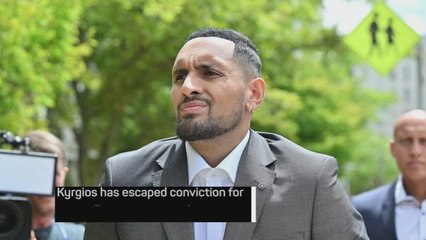 Breaking News - Kyrgios spared conviction