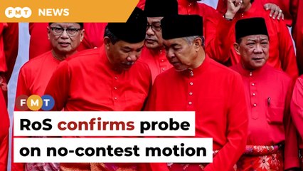 RoS probing possible breach of party constitution, says Umno man