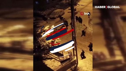 Ankara’da kar yağışının hemen ardından kaydedildi... İşte vatandaşların o anları