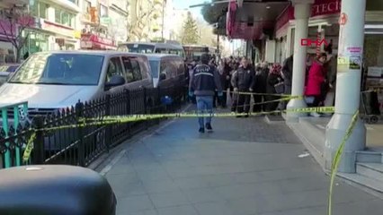 TARTIŞTIĞI ENİŞTESİNİ SOKAK ORTASINDA VURDU