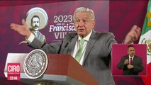 “Pura politiquería” López Obrador criticó a Santiago Creel por impedir ingreso de militares el Pleno