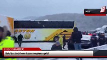 Bolu'da zincirleme kaza meydana geldi