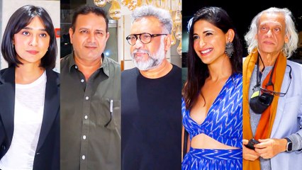 Download Video: फिल्म Faraaz की Special Screenig पर पहुंचे Saiyami Kher,Sudhir Mishra जैसे कई Celebs