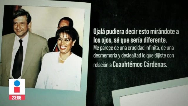 Rosario Robles criticó dichos de López Obrador contra Cuauhtémoc Cárdenas