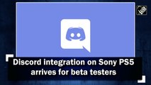 Discord integration on Sony PS5 arrives for beta testers