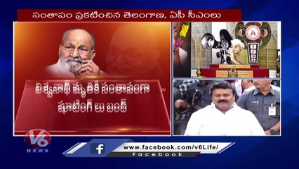 Minister Talasani Srinivas Yadav Pays Tribute To Director K Viswanath _  V6 News