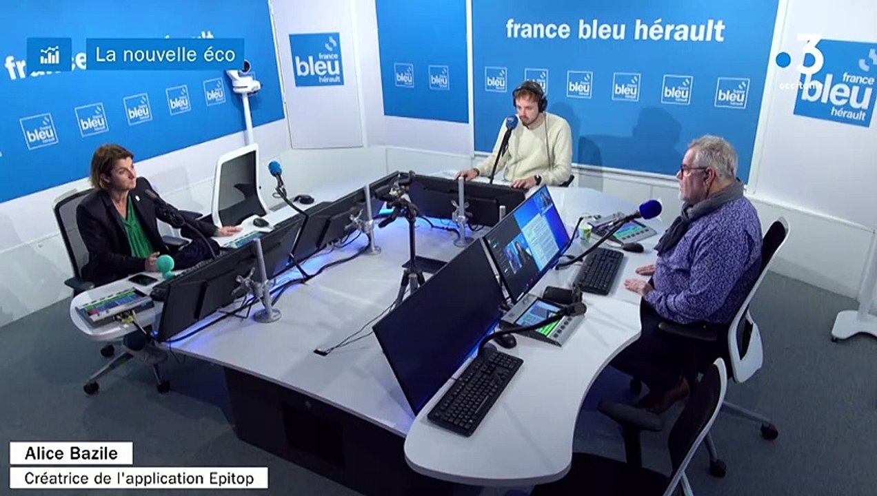 Alice Bazile, pharmacienne et créatrice de l'appli Epitop, une appli de "rencontres" entre pharmaciens et stagiaires