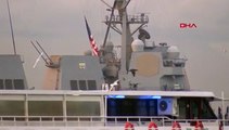 ABD savaş gemisi İstanbul Boğazı'nda demirledi!