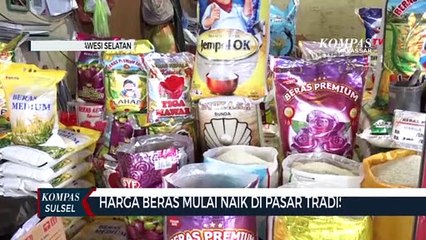 Harga Beras Mulai Naik Di Pasar Tradisional