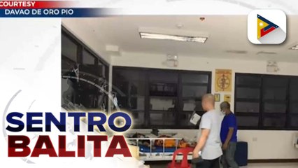 Davao de Oro Provincial Hospital, isinailalim sa state of emergency dahil sa malaking pinsala na natamo sa lindol