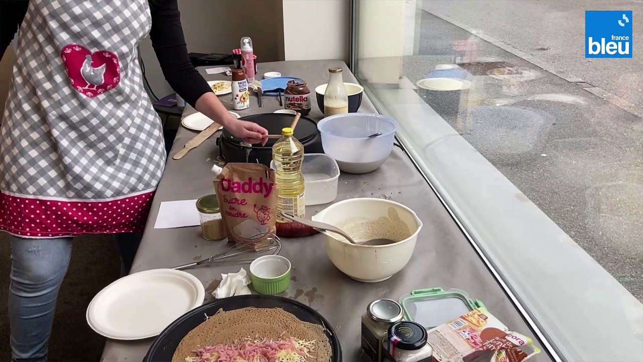 C'est la chandeleur, on fait sauter les crèpes à France Beu Belfort Montbéliard