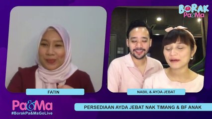 Persediaan Ayda Jebat Nak Timang & Bf Anak Borak Pama