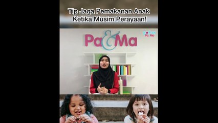 Seronok Anak Makan Time Raya, Awas Jangan Sampai Tak Terkawal