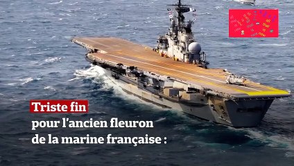 Le Foch l'ex porte-avions sera-t-il finalement coulé dans l'Atlantique?