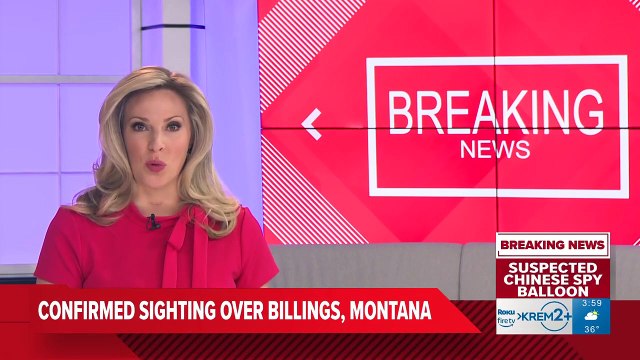 Pentagon confirms Chinese spy balloon spotted over Western US