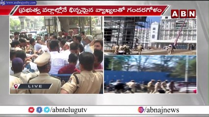 కొత్త సచివాలయంలో కాంగ్రెస్ నేతలు.. అడ్డుకున్న పోలీసులు || High Drama In Telangana New Secretariat