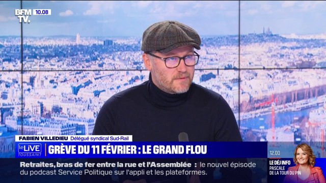 Fabien Villedieu, délégué syndical Sud-Rail: On n'appellera pas à la grève, mais on appellera à la manifestation