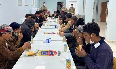 Şanlıurfa'da 101 kaçak göçmen yakalandı