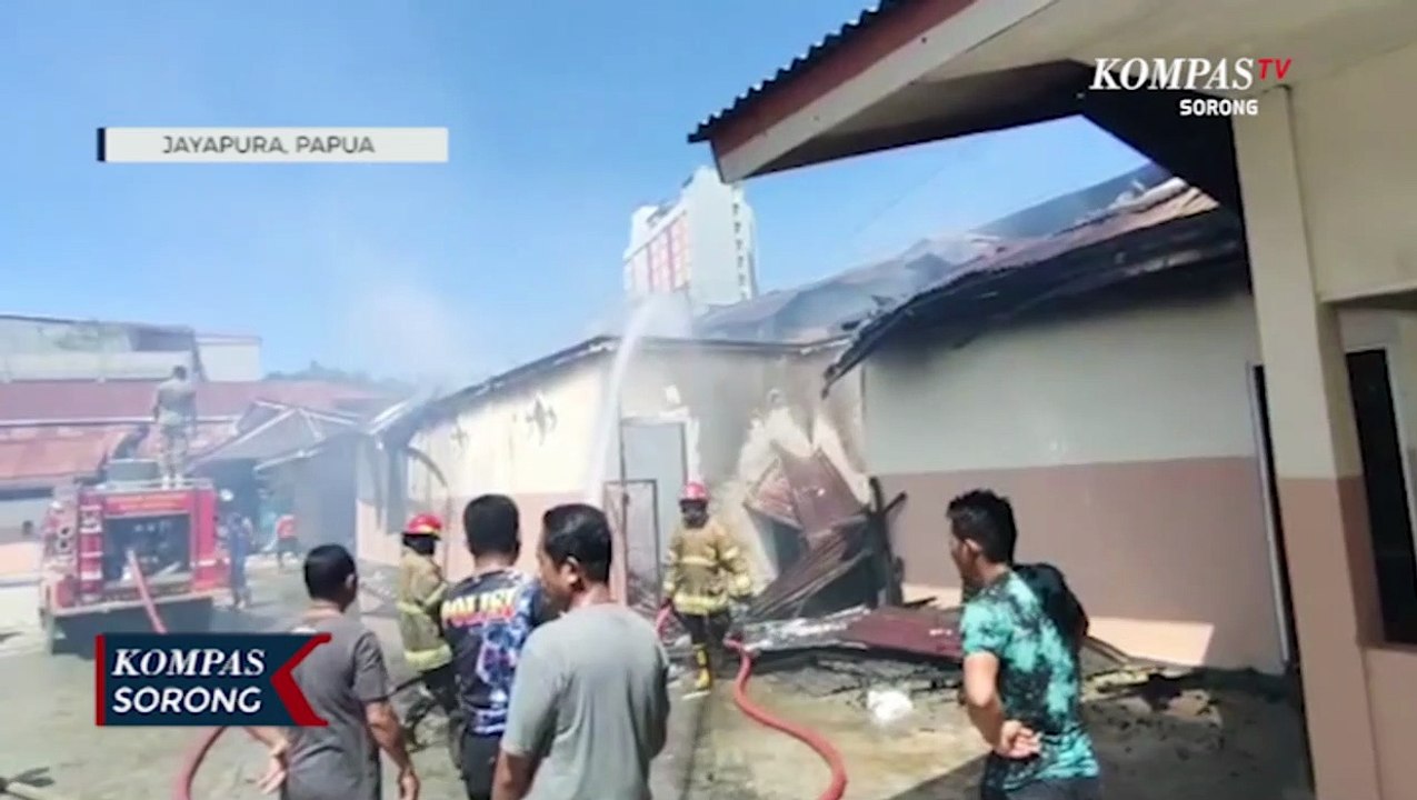 Diduga Korsleting Listrik  Dua Mes Dan Bekas VV...