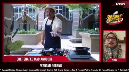 Wantan Goreng Mudah dan Ringkas