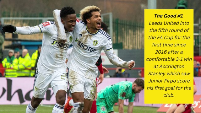 Leeds United, Barnsley and Sheffield Wednesday - Yorkshire's good, the bad and the ugly footballing week