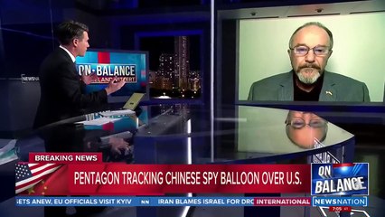 ‘Why now’_ Pentagon tracking suspected Chinese spy balloon over US _ On Balance