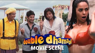 Can Sanjay Dutt Be Blackmailed? | Double Dhamaal1 | Movie Scene