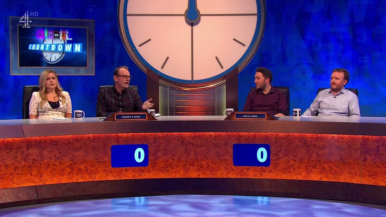 8 Out Of 10 Cats Does Countdown - Se19 - Ep06 - Harriet Kemsley, Chris McCausland, Nick Helm HD Watch