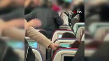 THY uçağında yolcular arasında kavga!