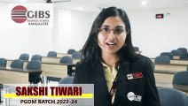Campus Confessions: PGDM Students Share Their Thoughts on Their Colleges | Sakshi Tiwari Batch2022-2024 | GIBS Bangalore | Best PGDM College in Bangalore