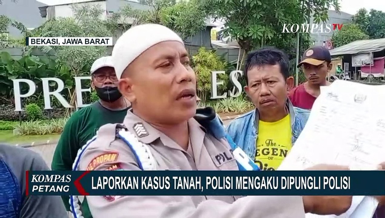 Laporkan Kasus Tanah Milik Orangtuanya, Bripka Madih Marah-marah Karena Diperas Oknum Polisi!