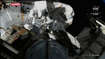 Uluslararası Uzay İstasyonu astronotlarından 7 saatlik uzay yürüyüşü