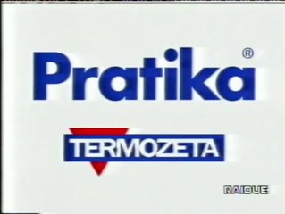 Pubblicità/Bumper anni 90 RAI 2 - Pratika la Super Scopa Termozeta con Cristiano Militello