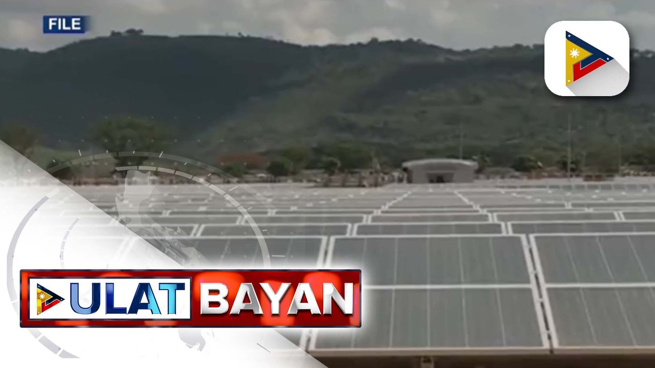 DOE, target mapataas ang renewable energy capacity ng bansa hanggang 2040