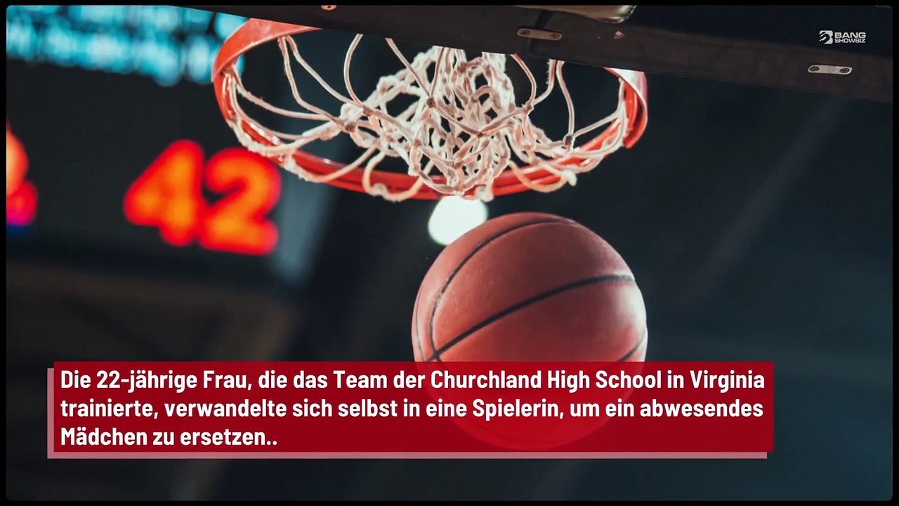 Trainerin macht sich selbst zur Spielerin