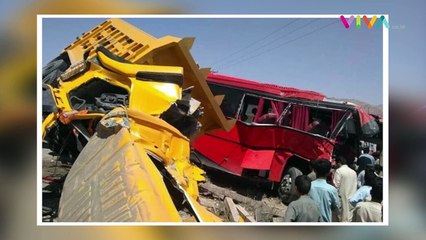 TRAGIS! Bus dan Truk Tanki Tabrakan, Belasan Penumpang Tewas