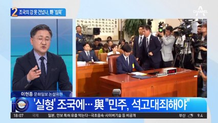 조국의 강 못 건넜나…유죄 선고에도 野 ‘침묵’