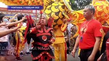 Sambut Cap Go Meh di Pontianak, Ritual Buka Naga Mata Berlangsung Semarak