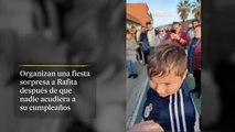 Varios clubs de fútbol gaditanos preparan una fiesta sorpresa a Rafita después de que nadie acudiera a su cumpleaños