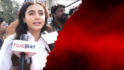 Michael Movie Heroine భలే ముద్దుగా మాట్లాడింది భయ్యా హీరోయిన్.. *Public Talk | Telugu FilmiBeat