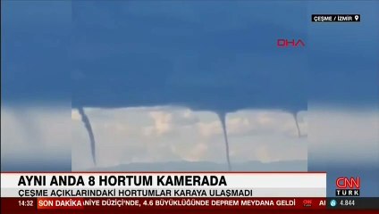 Aynı anda 8 hortum kamerada