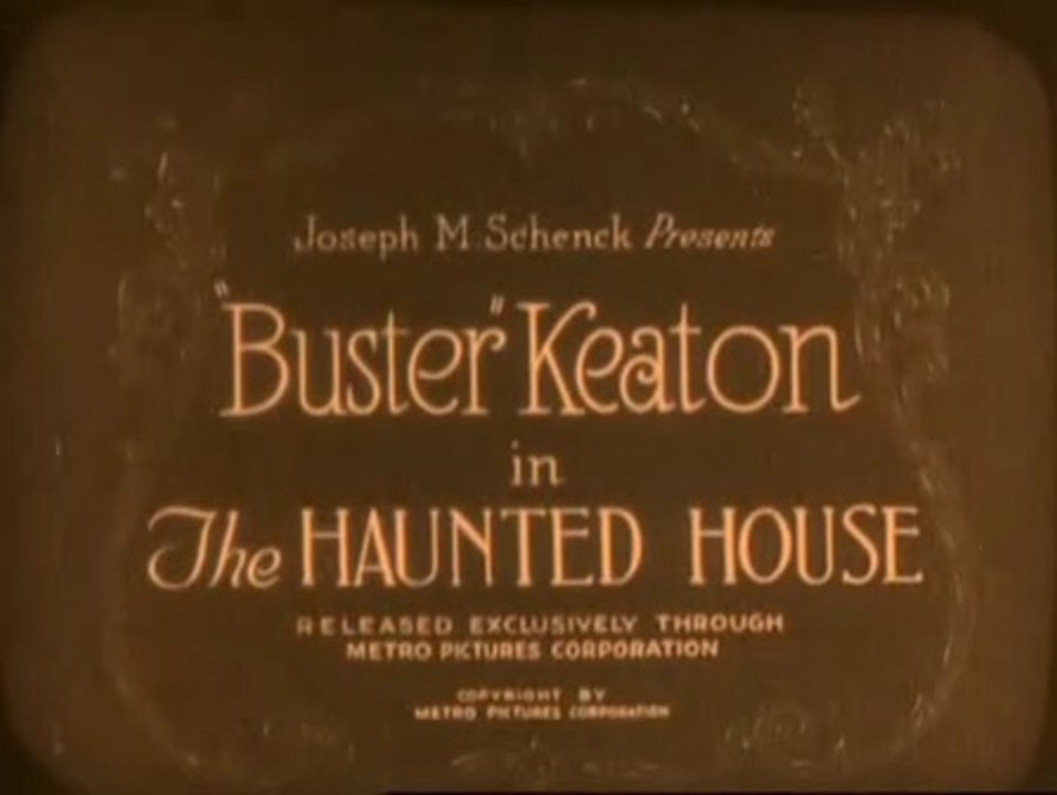 Buster Keaton - The Haunted House del 1921